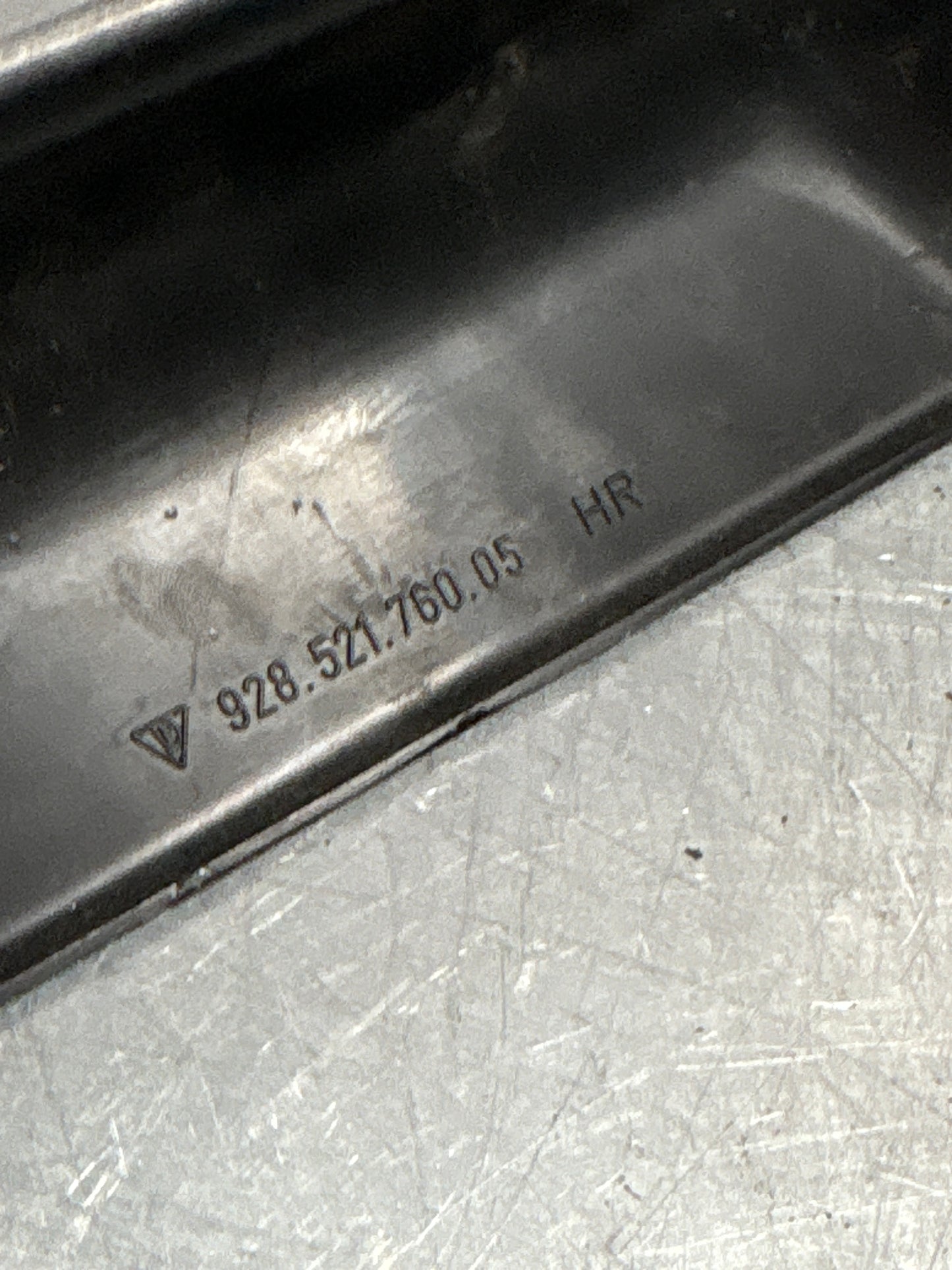 Porsche 964 / 944 / 928 seat trim cover, damaged 92852176005