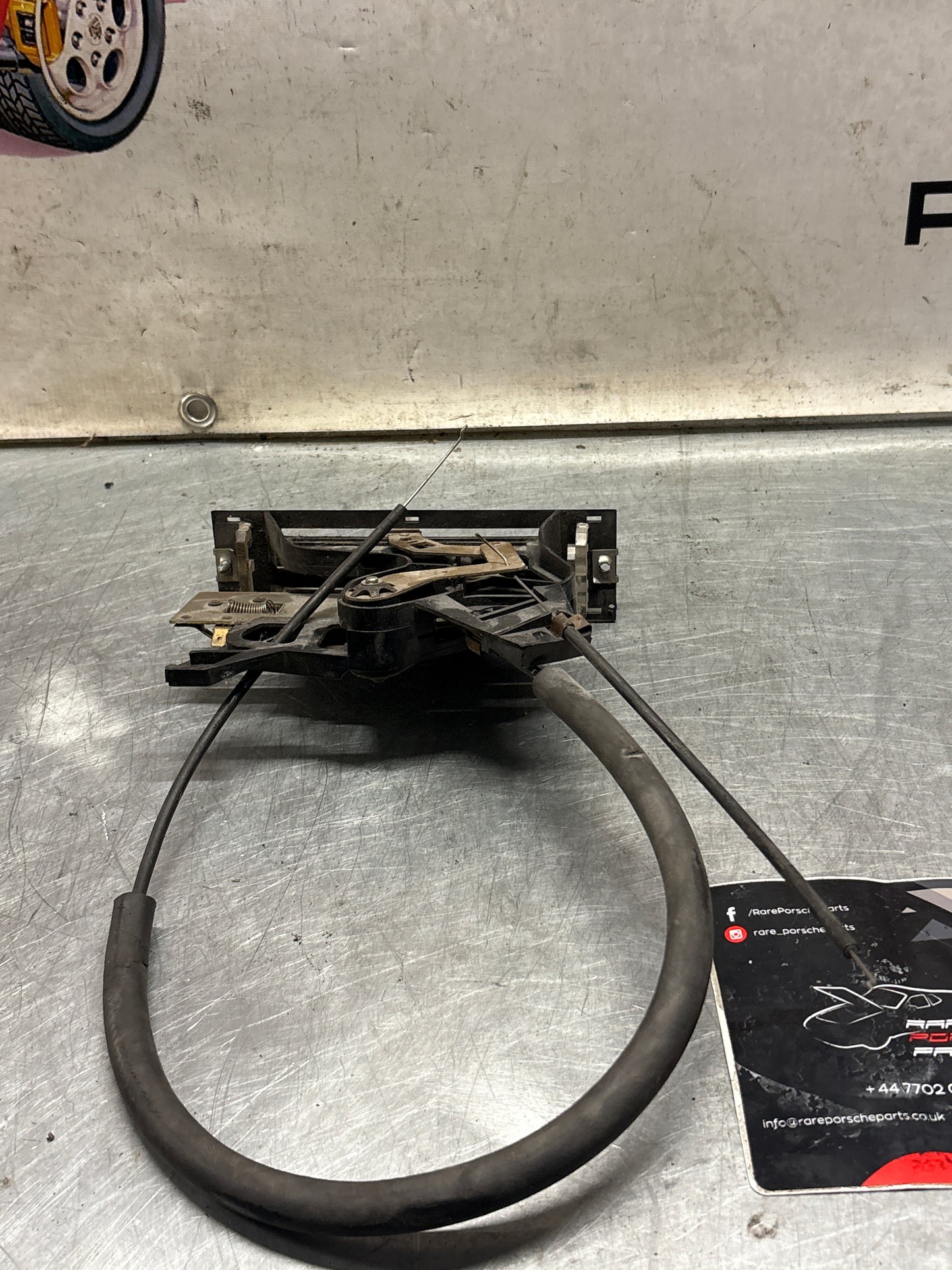 Porsche 924 heater control dashboard slider switches, used 477959291, 477819045, 477819021B (two bolt type)