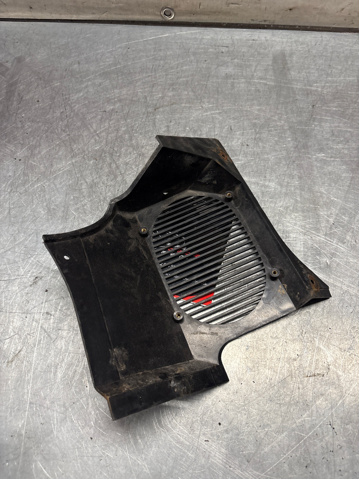 Porsche 914 left speaker cover, for spares or repair 91455150510