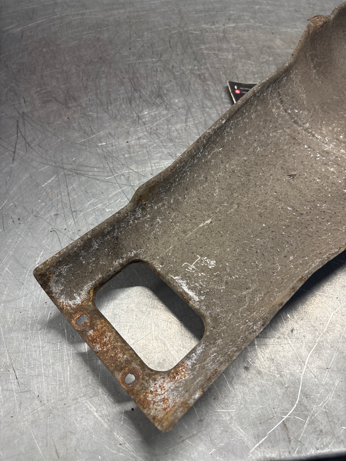 Porsche 928 heat protection plate, later type 92850449101, used
