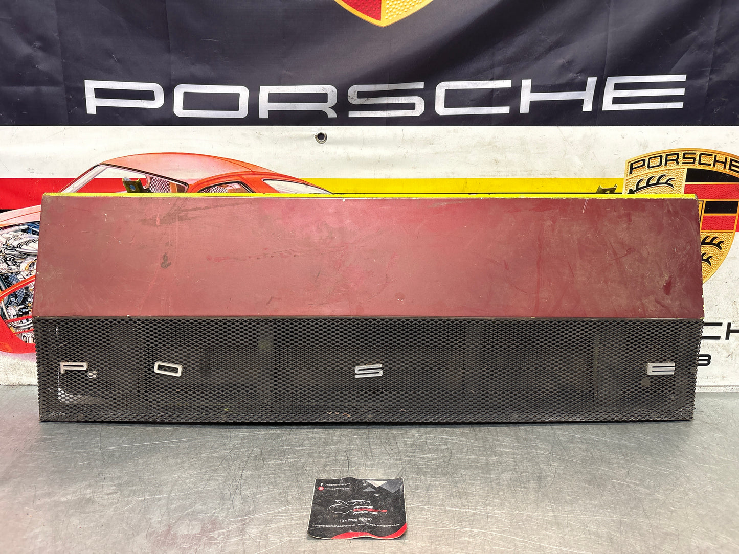 Porsche 914 rear bonnet engine lid cover, used 91451202210