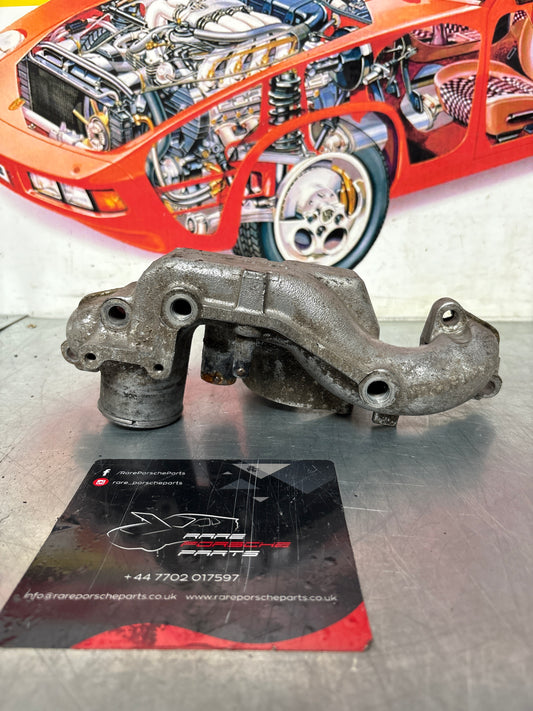 Porsche 928 thermostat housing, used 9281061652R