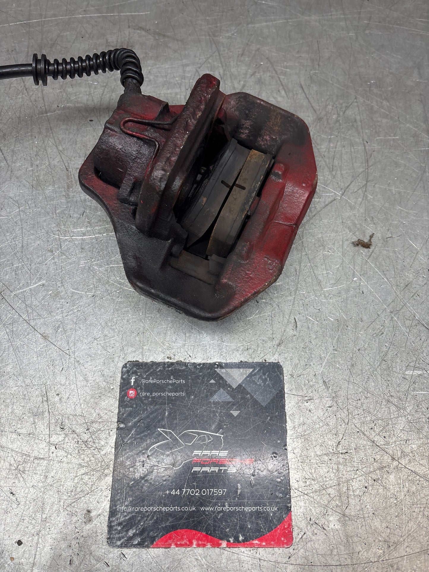 Porsche 924 Turbo 924S, 944 2.5 and 2.7 front left brake caliper, used 94435142900