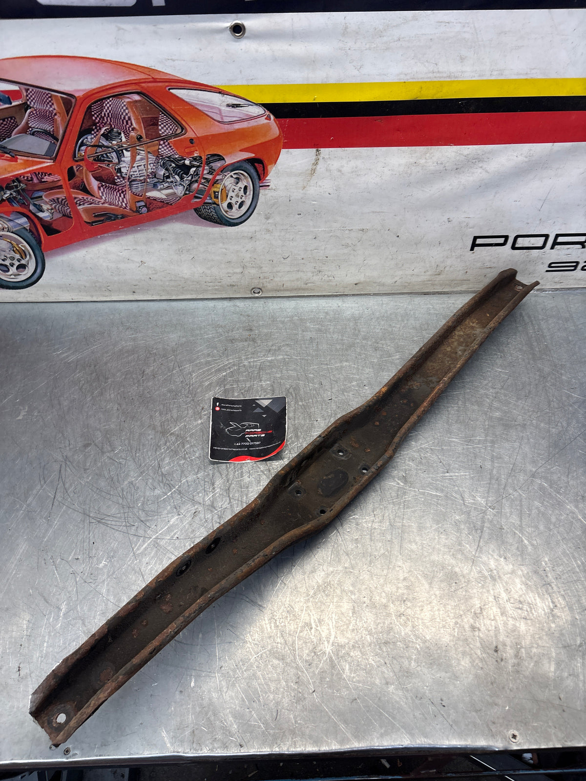 Porsche 944 Transmission Carrier, holder, support, 94437502403, used