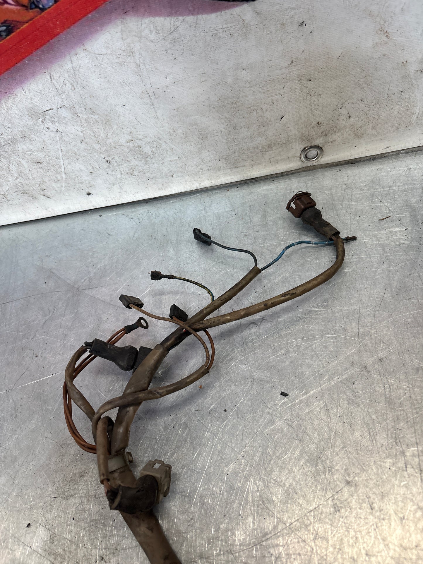 Porsche 924 80-85.5 Engine loom, used 477971761D