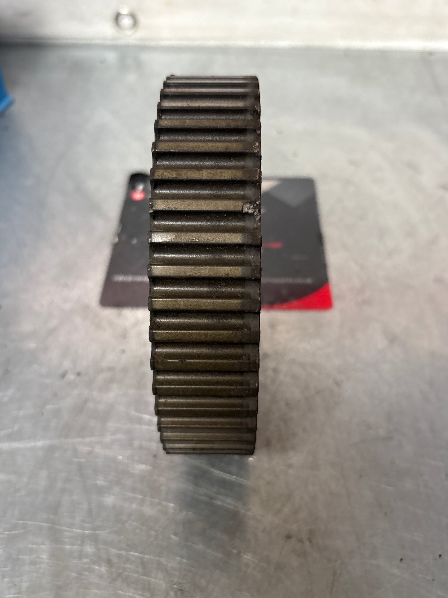 Porsche 928 camshaft timing gear, used 92810554510