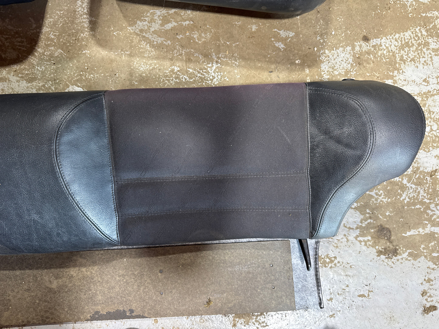 Porsche 924 / Early 944 Porsche Script seat set, Used.