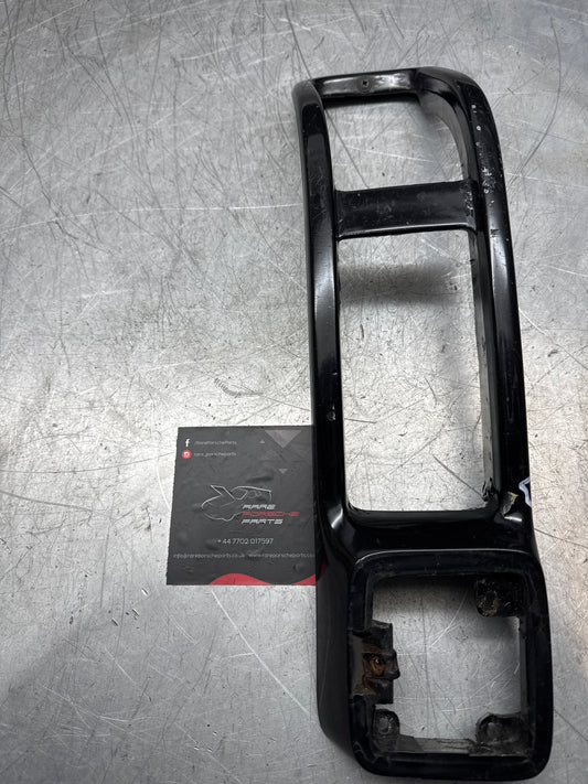 Porsche 944 Front Right Bumper Light Frame, surround bezel - Trim 93150519601, cracked