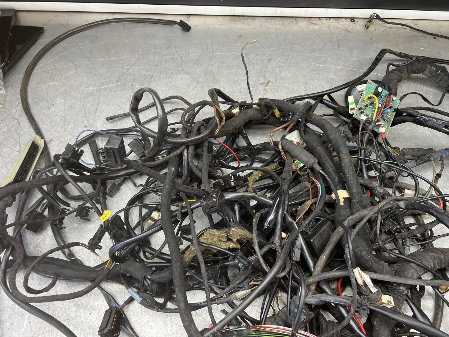 Porsche 944 S2 1992 interior wiring loom, RHD, used 94561200629