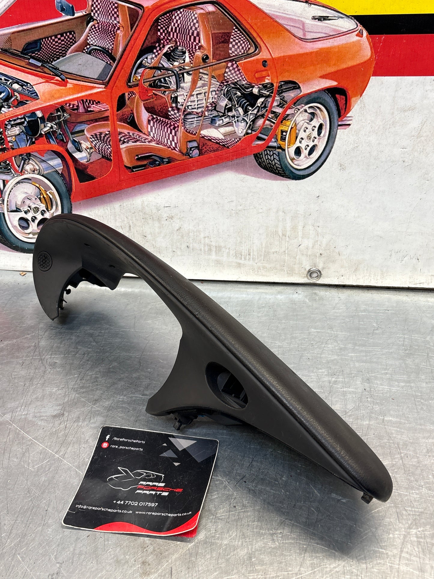 Porsche Boxster 986 dashboard cluster trim,black used 98655205500 / 98655205501