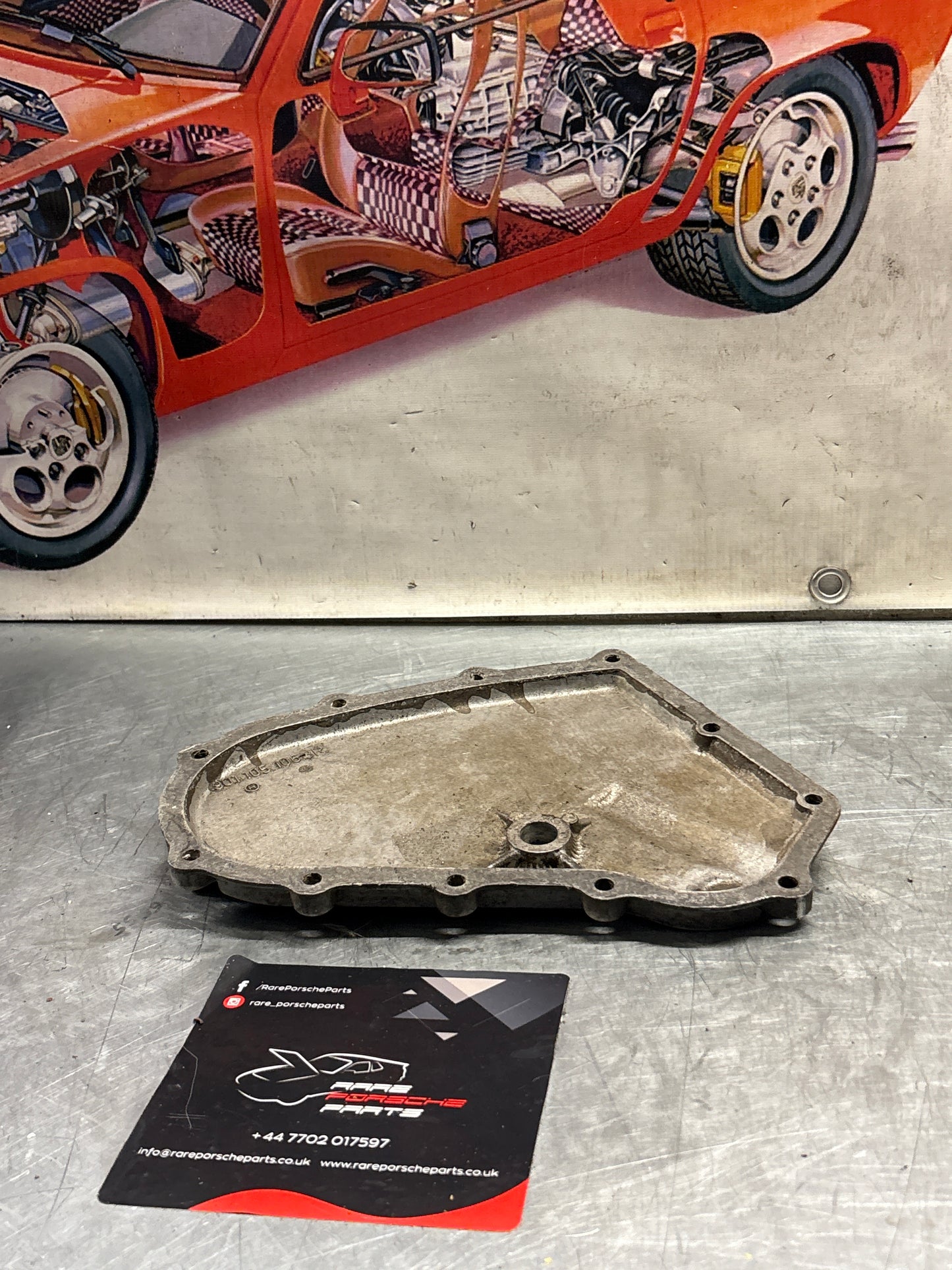 Porsche 911 Right Engine Timing Chain Cover 9011051063R