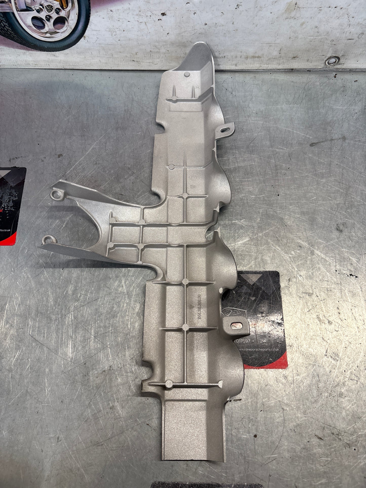 Porsche 968 fuel rail intake cover, refurbished 94411038000