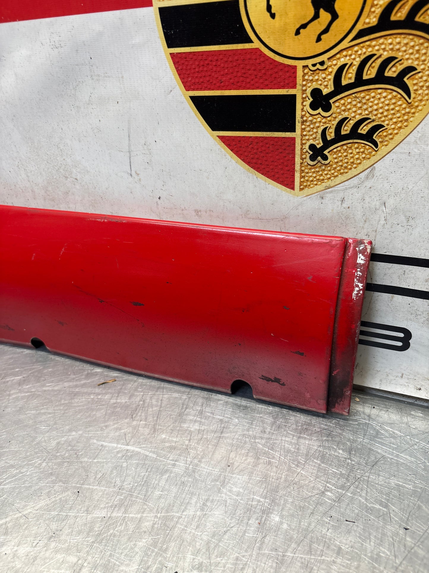 Porsche 928 S4 right sill cover, used 92855908602