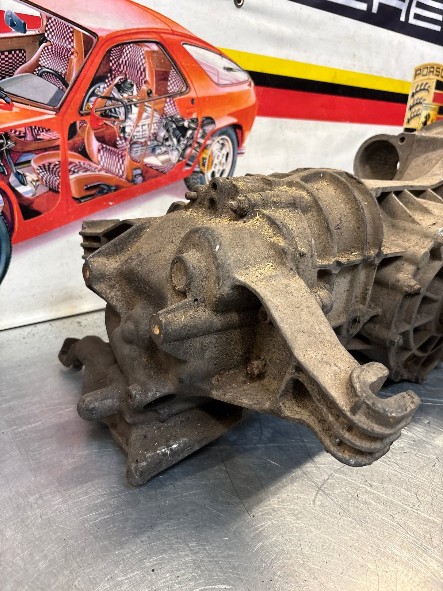 Porsche 914 transmission, used, for spares or repair unknown condition HA0010695