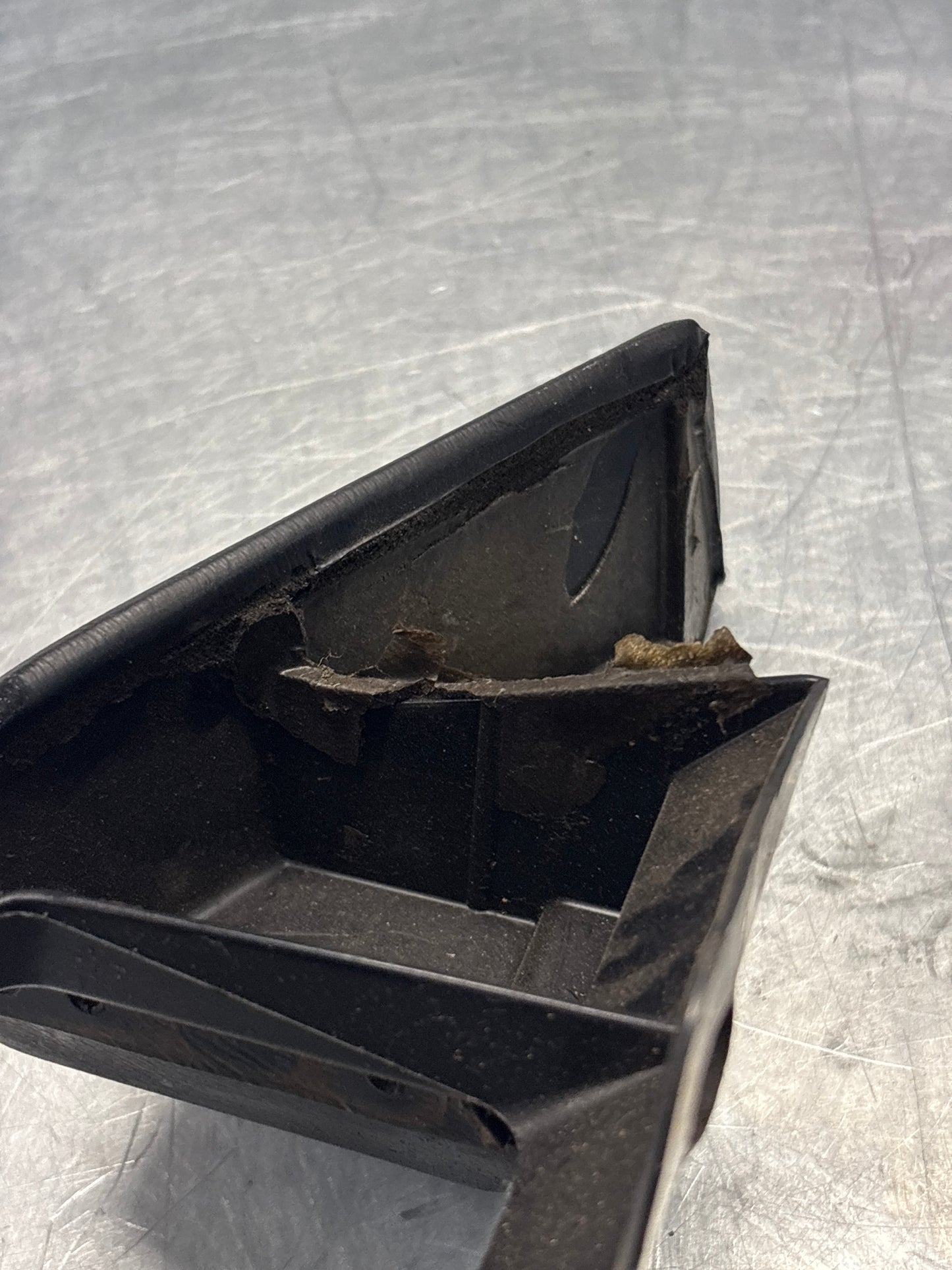 Porsche 928 black door armrest, right, off side, 92855510203, used