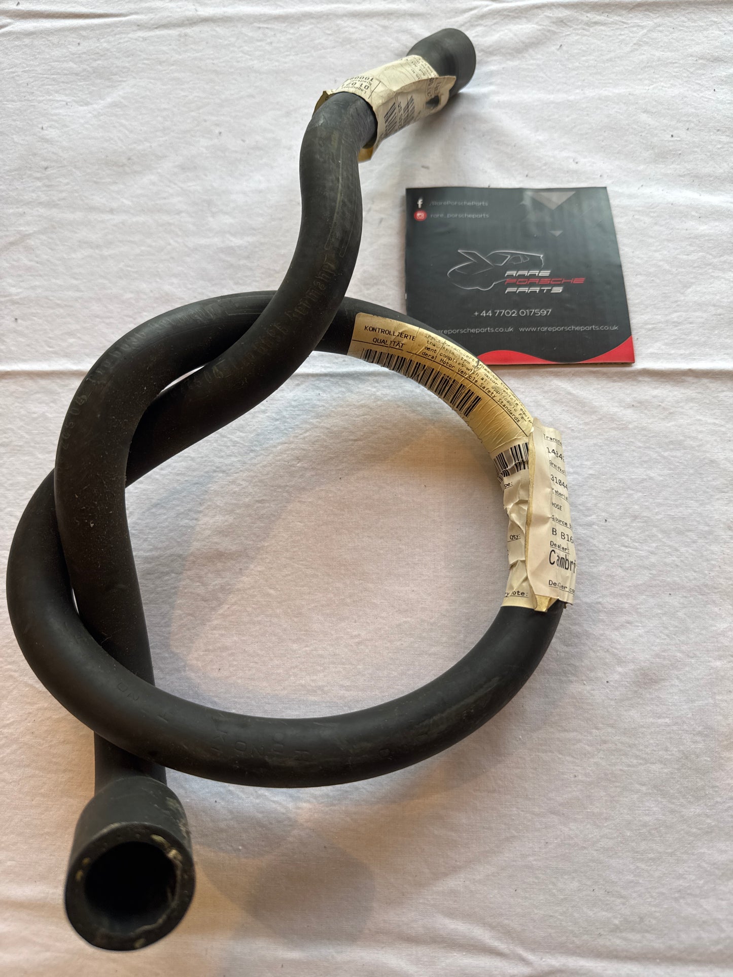 Porsche 944S water hose 94410624504 NOS