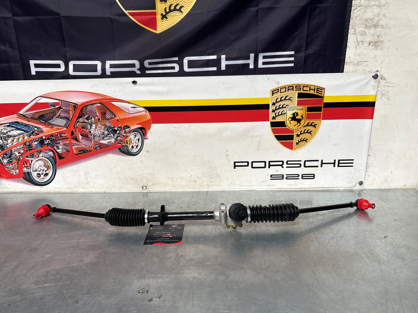 Porsche 924 LHD Manual steering rack, refurbished 477419101B