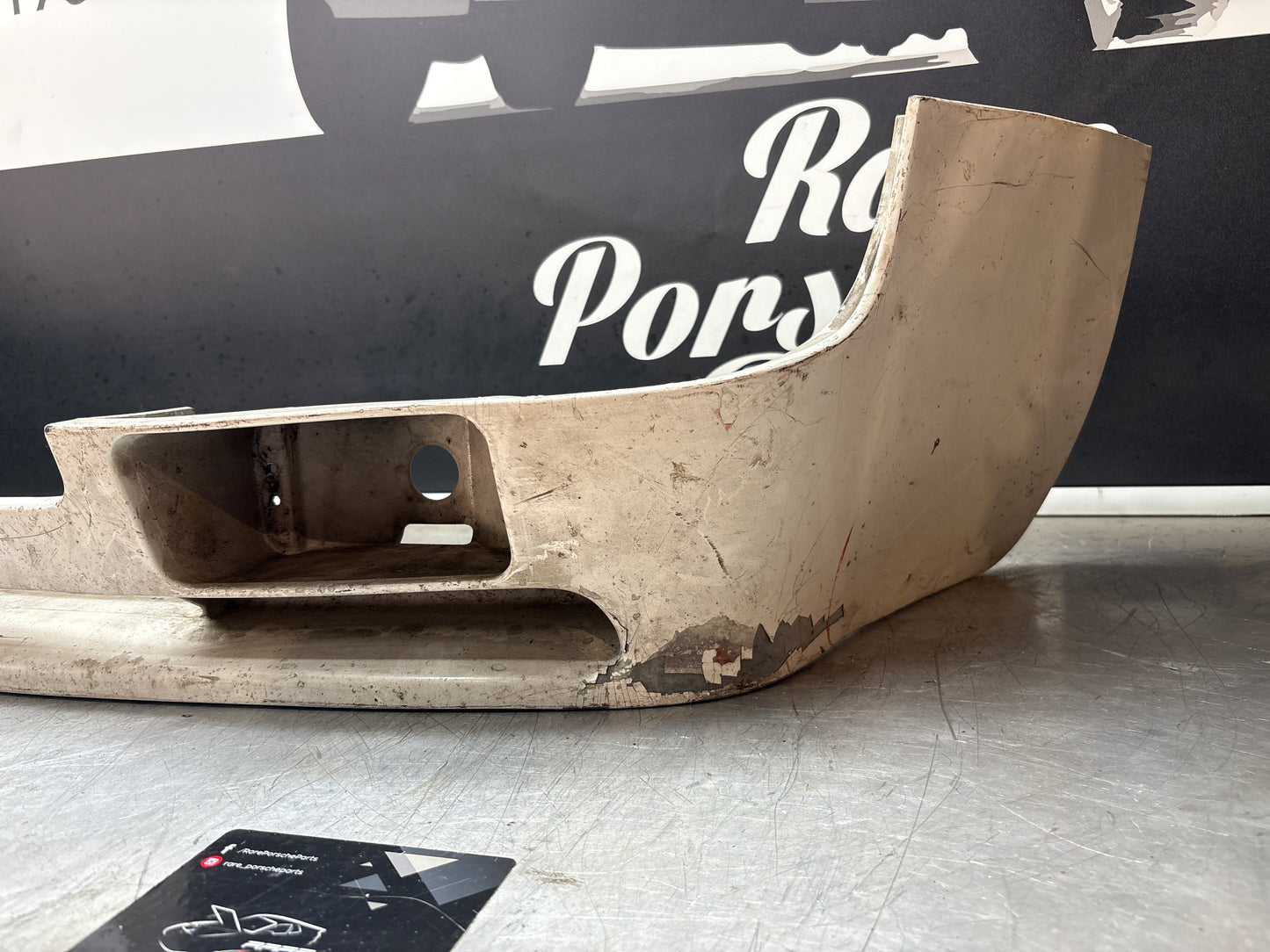 Porsche 944 Front spoiler, valance with fog light used 93150537105