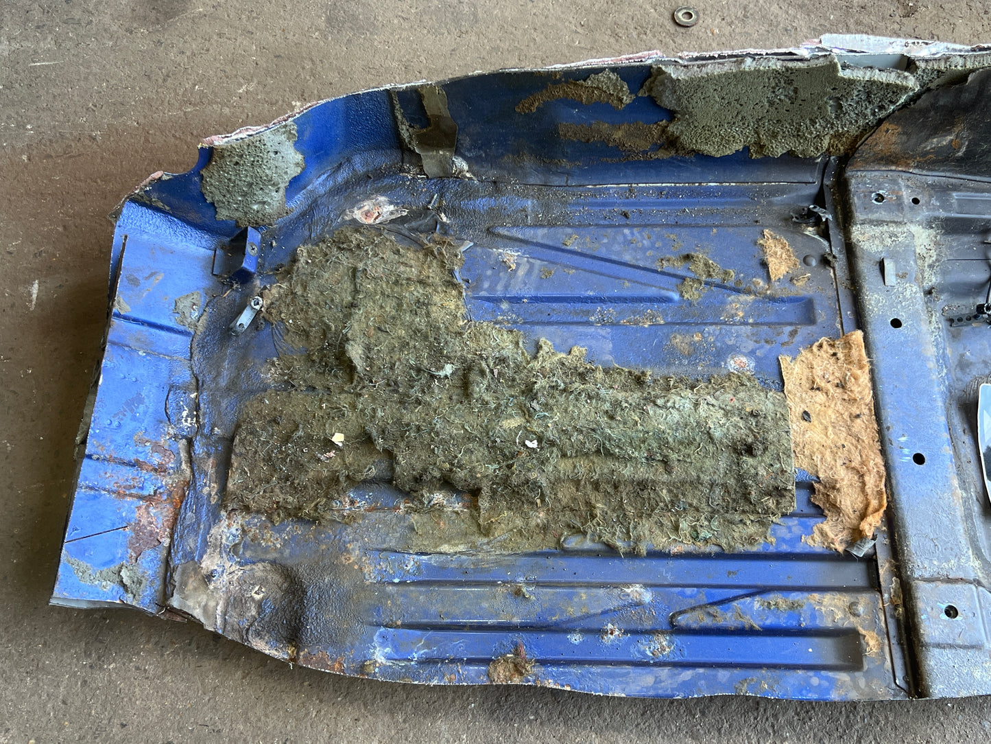 Porsche 944 S2 floor pan right side 94450150100 spares or repair