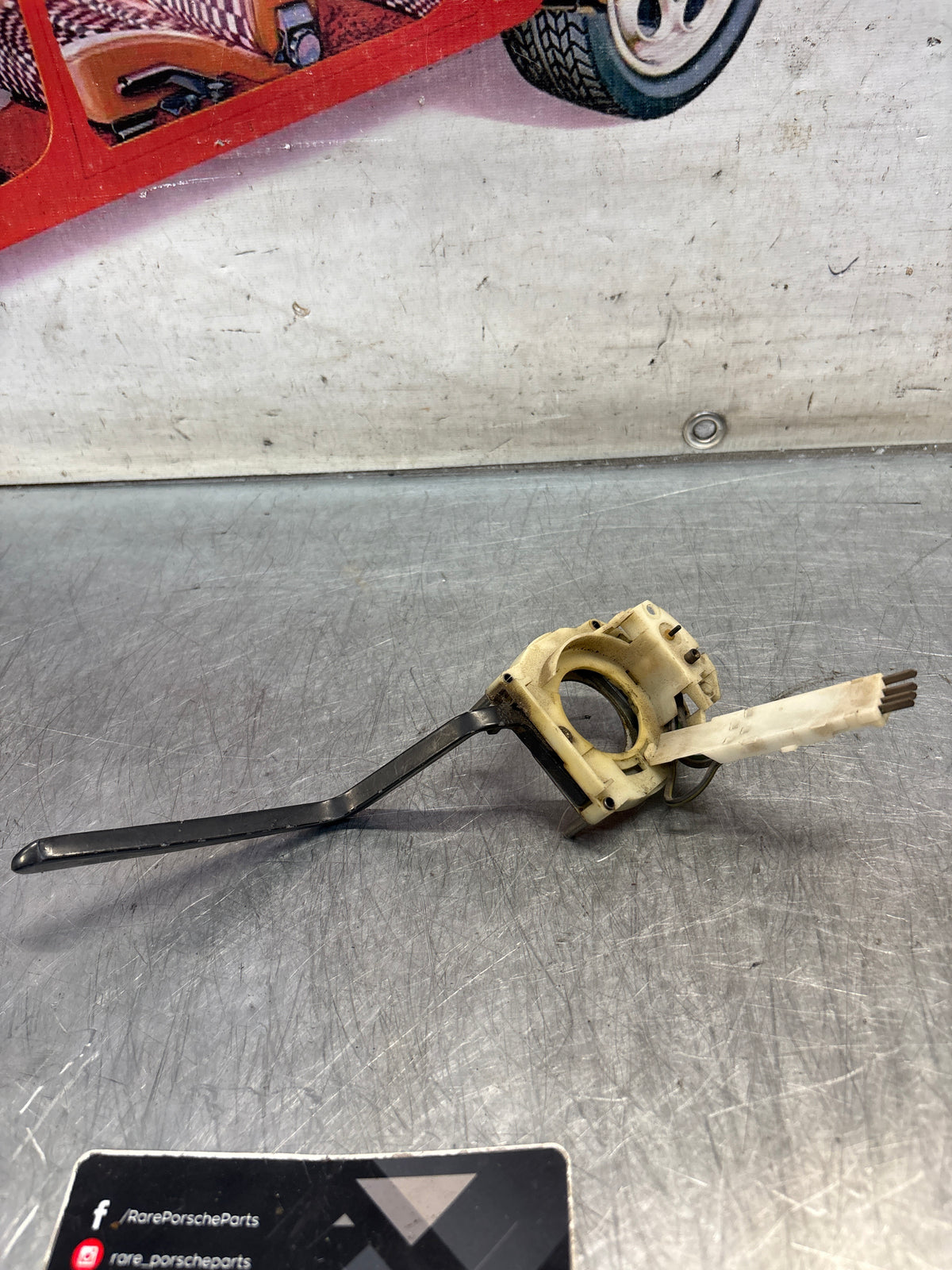 Porsche 914 steering coloumn wiper switch, used 91461391515