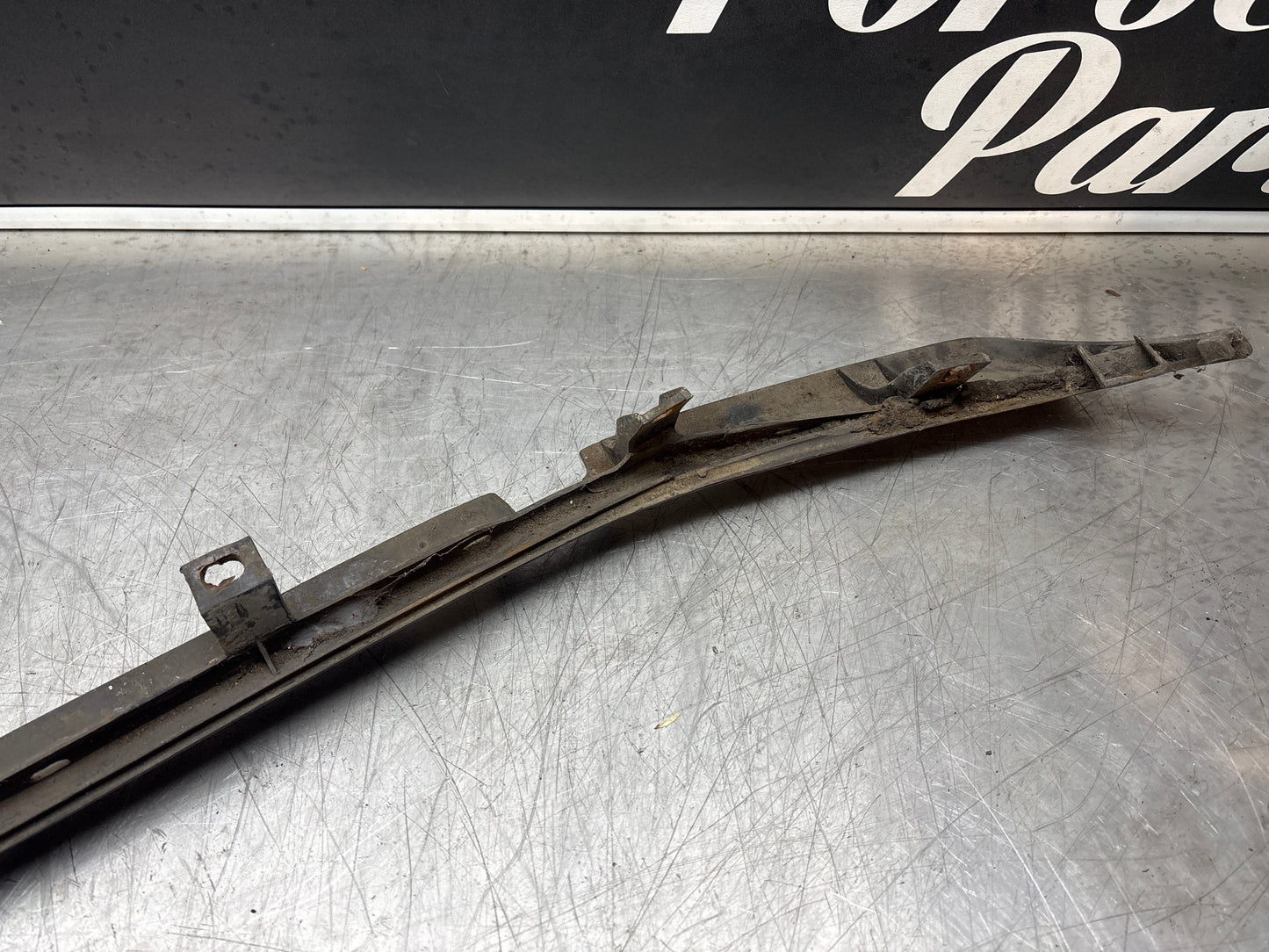 Porsche 944 lower door sill trim molding left side, used 95155919500