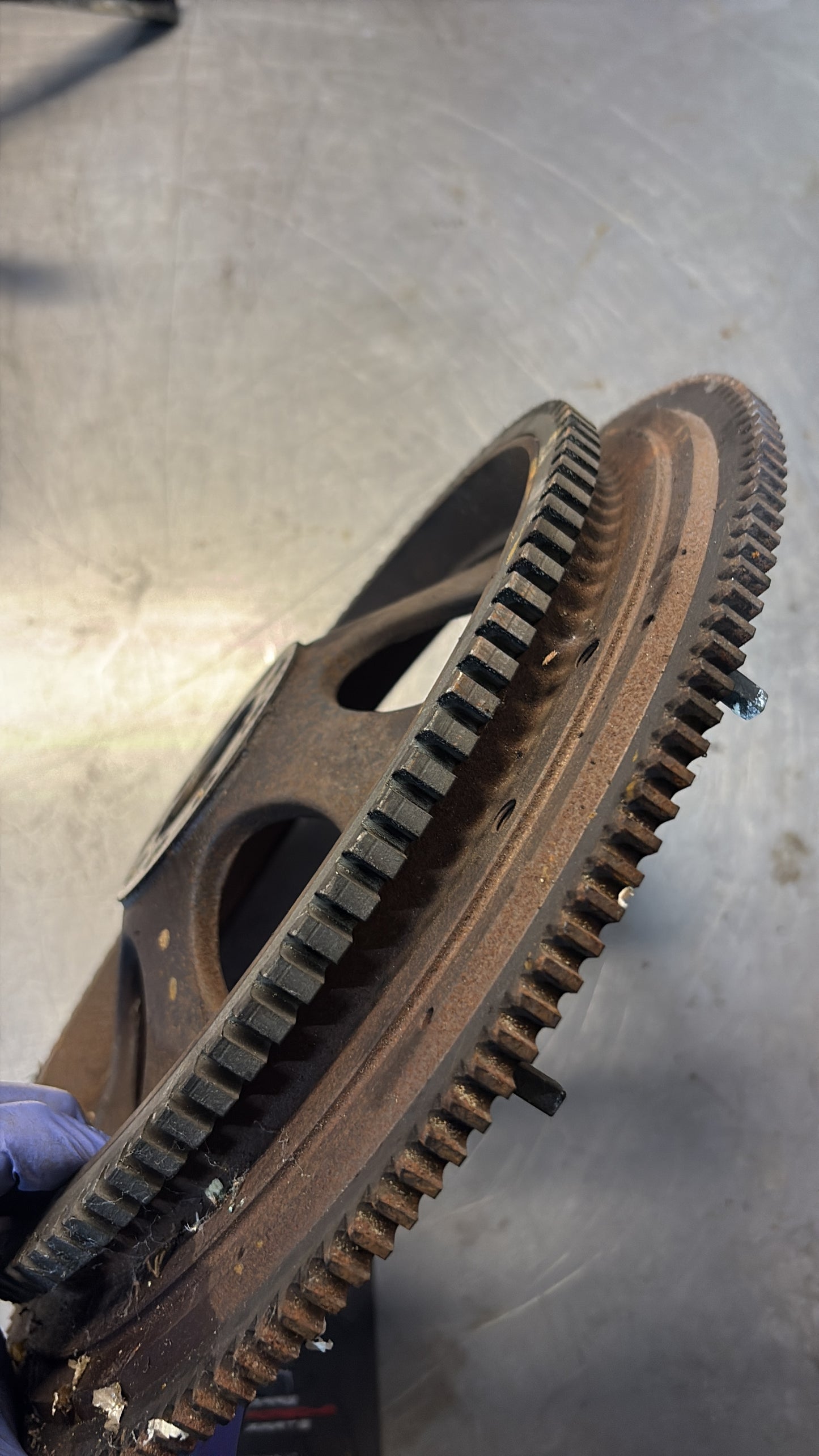 Porsche 928 automatic transmission flywheel, used 9281022150R