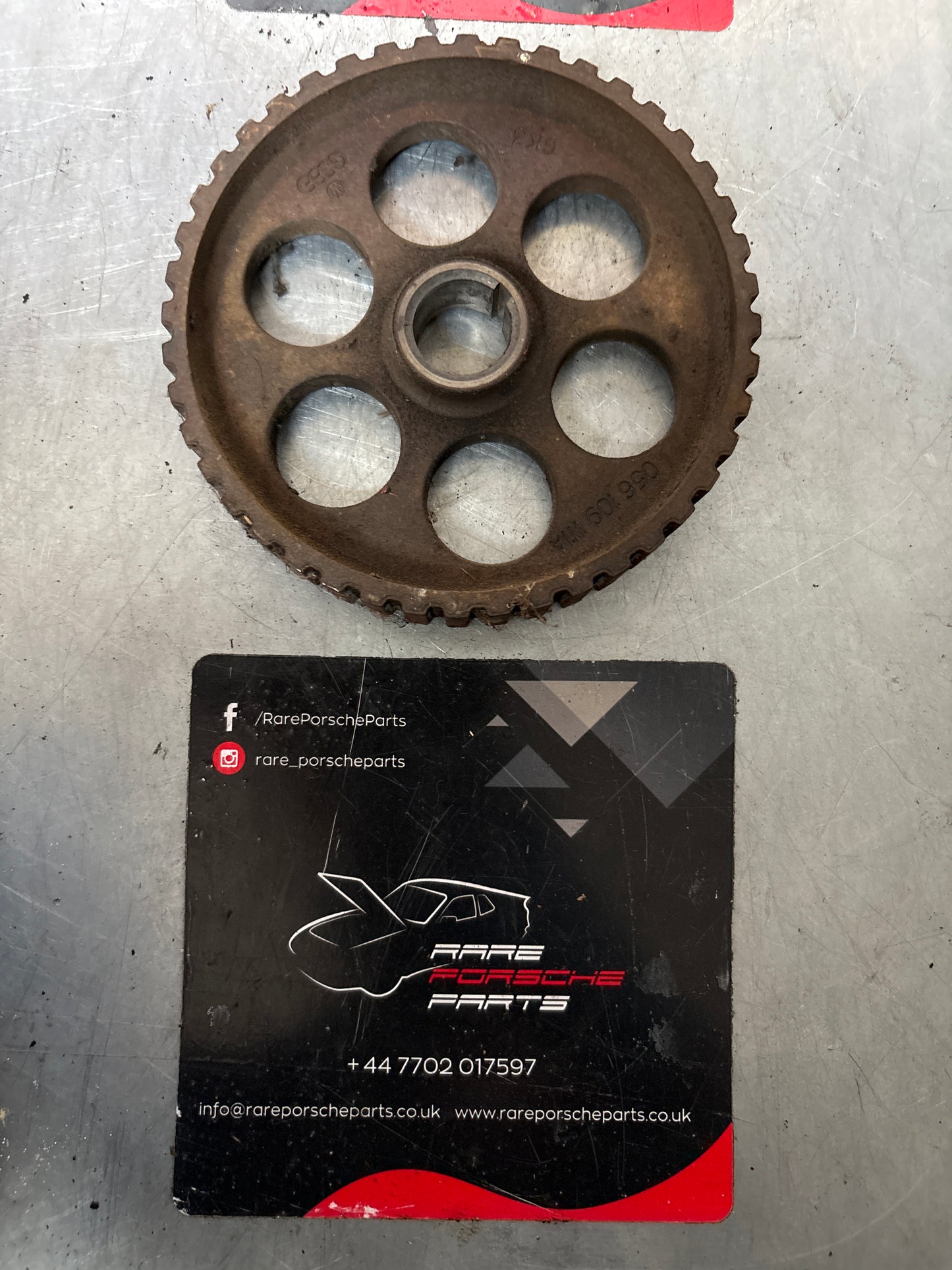 Porsche 924 Turbo Vintage camshaft gear, used 056109111A