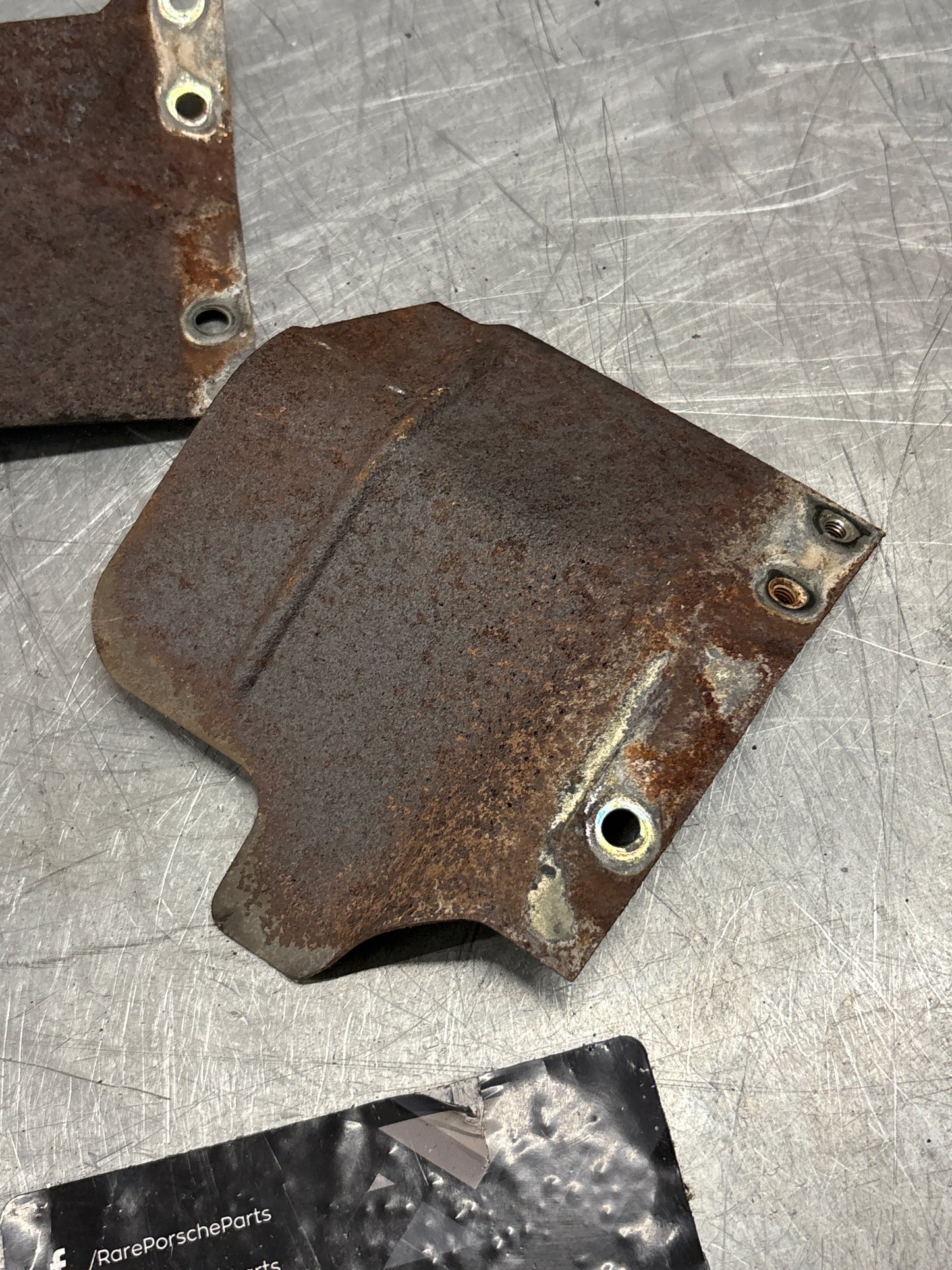 Porsche 968 / 944 S2 Oil cooler housing heat shield, used 94410705304