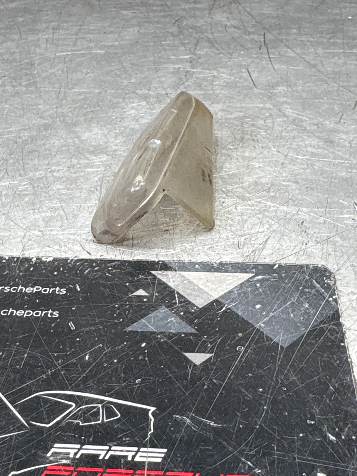 Porsche 944 S2 Turbo foglight side trim, white, left side, used 95163193100