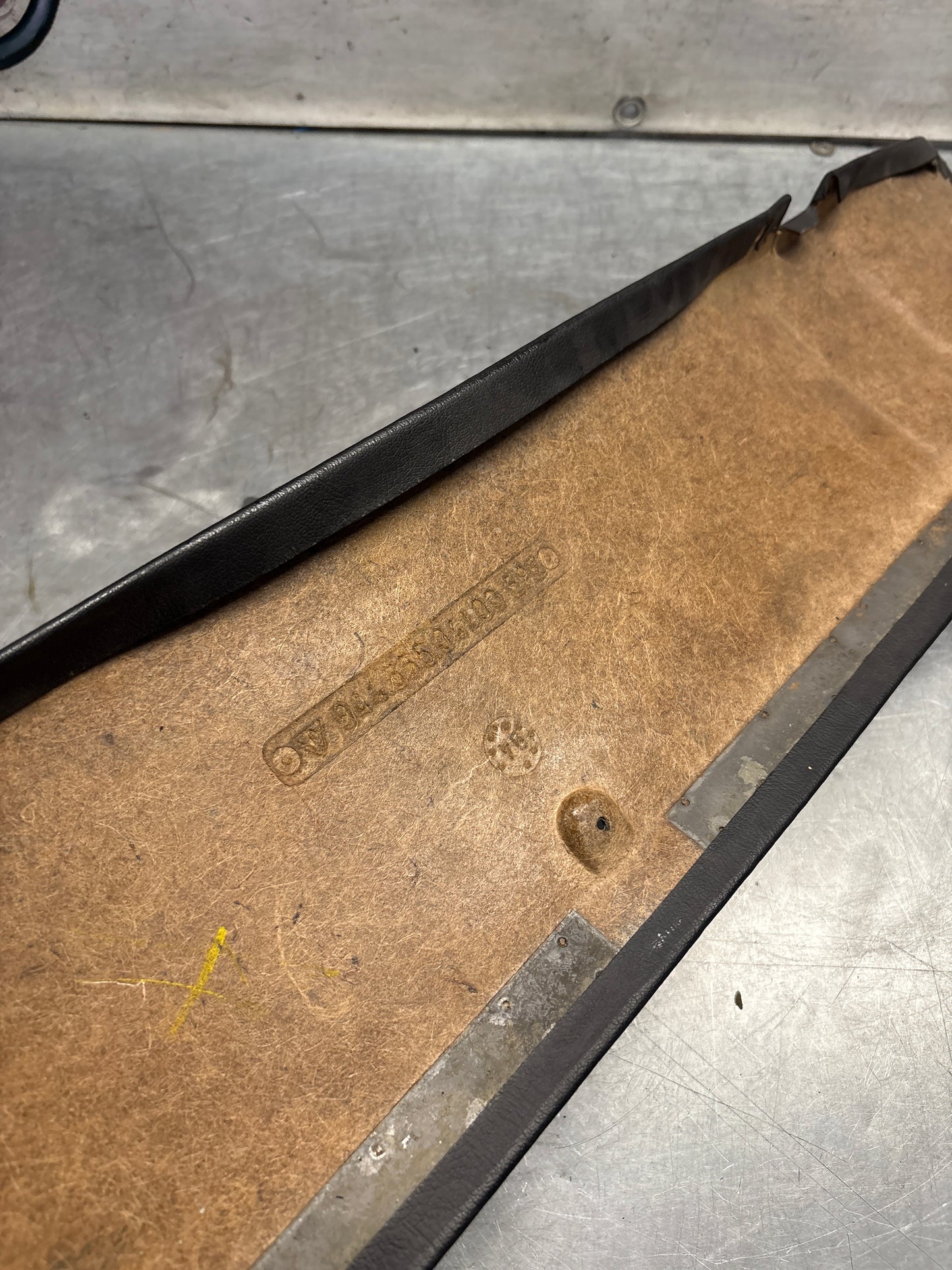 Porsche 924 944 sunroof mechanism trim panel Black 1984 onwards 94455594100