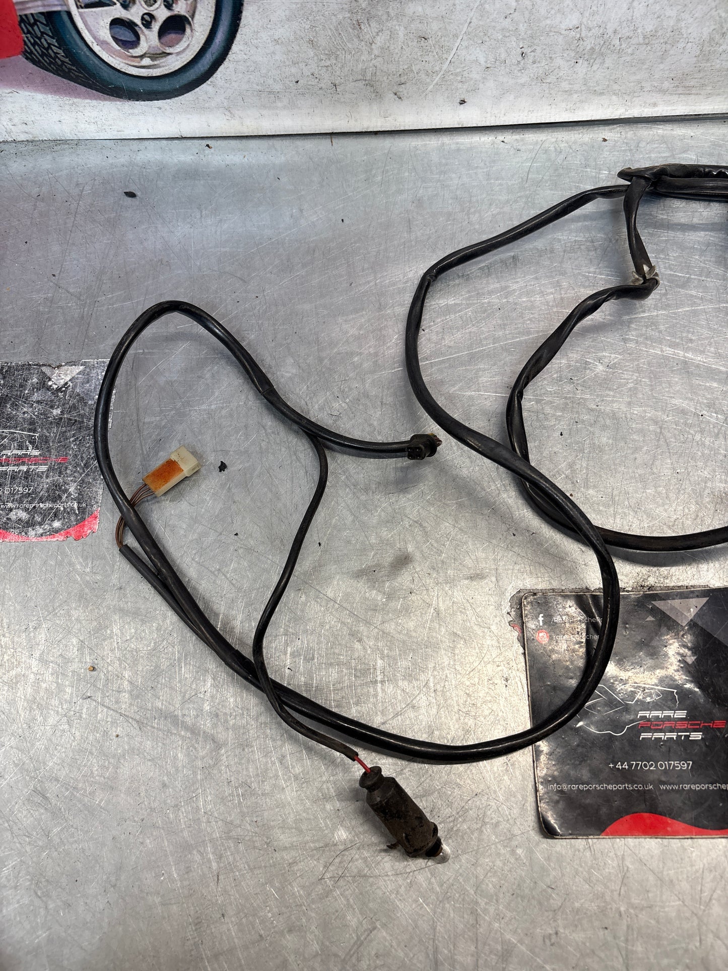 Porsche 928 S4 passenger door loom, used 92861216705