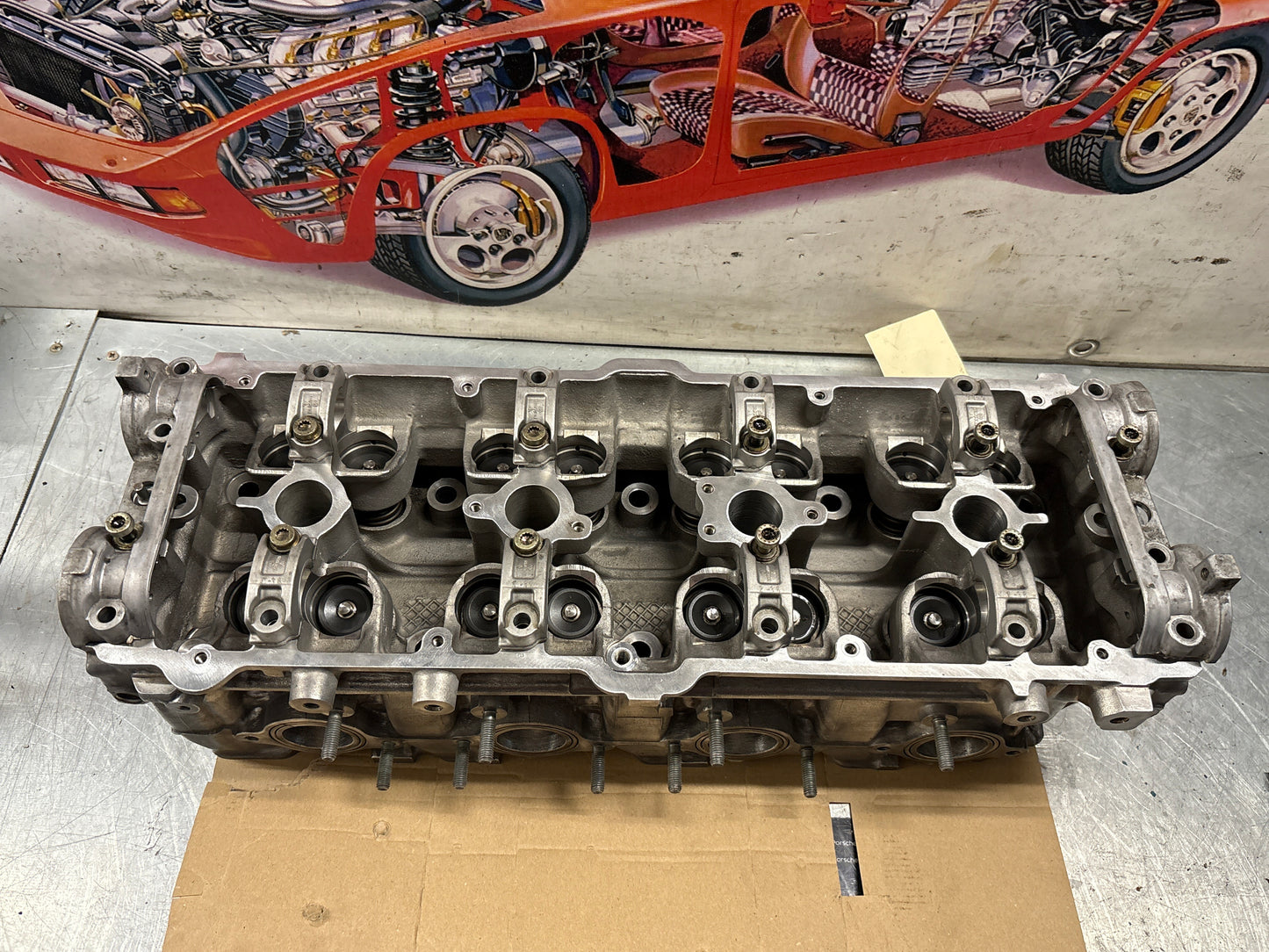 Porsche 968 Cylinder Head, refurbished 9441044141R