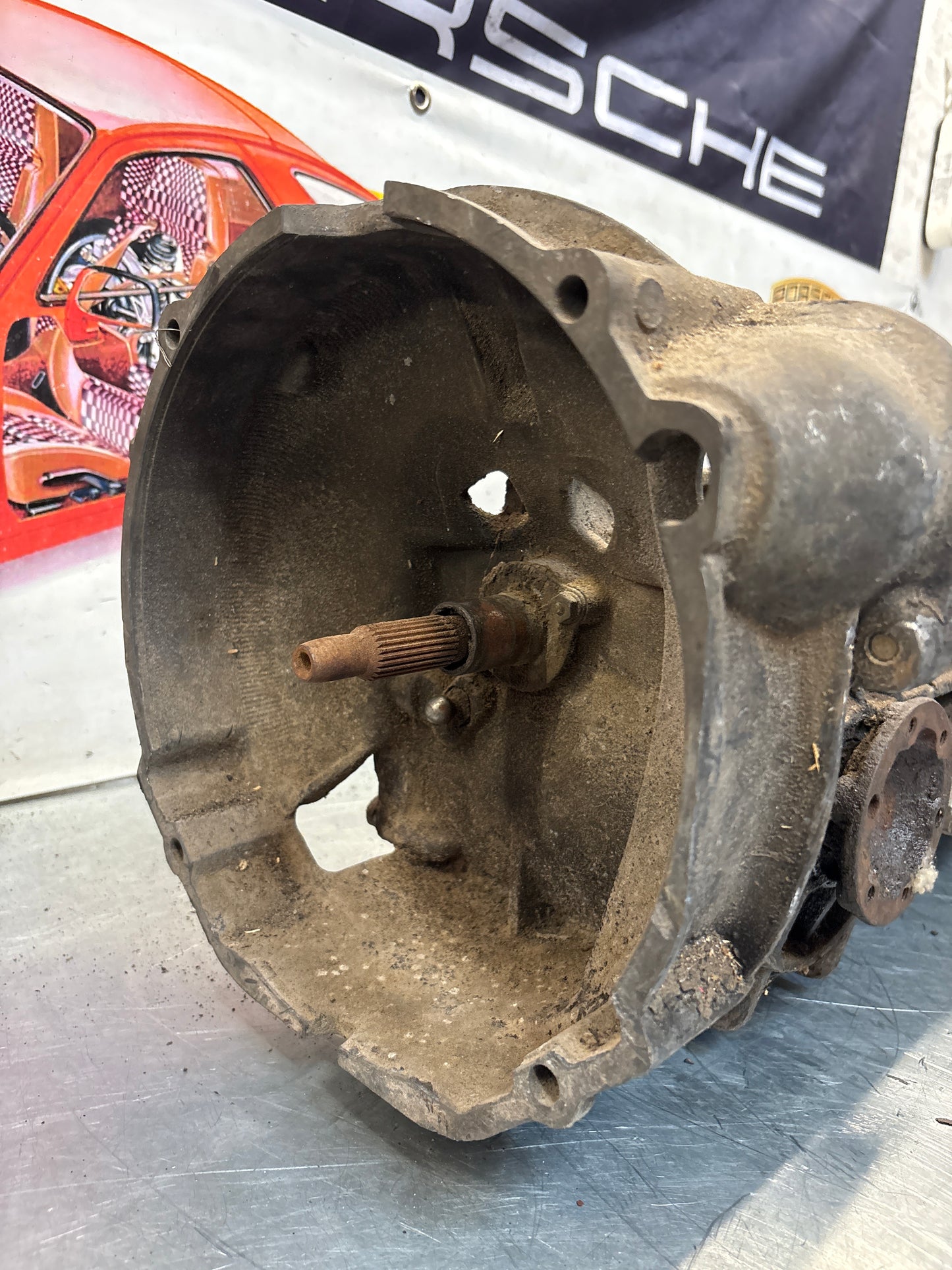 Porsche 914 transmission, used, for spares or repair unknown condition HA0023845