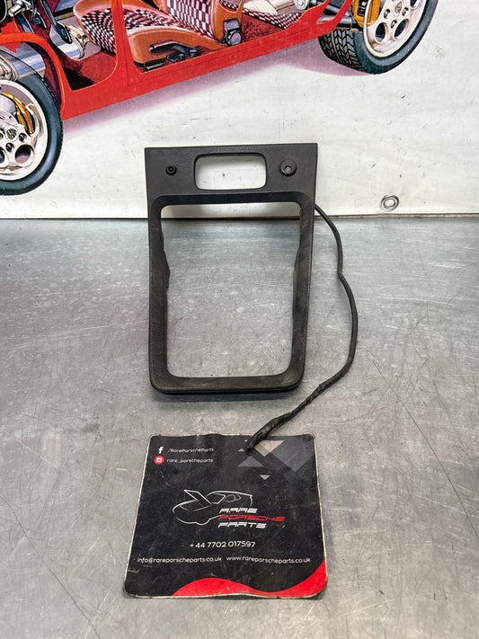 Porsche 928 Centre Console Gear Stick Surround Trim 92855204708 Black used