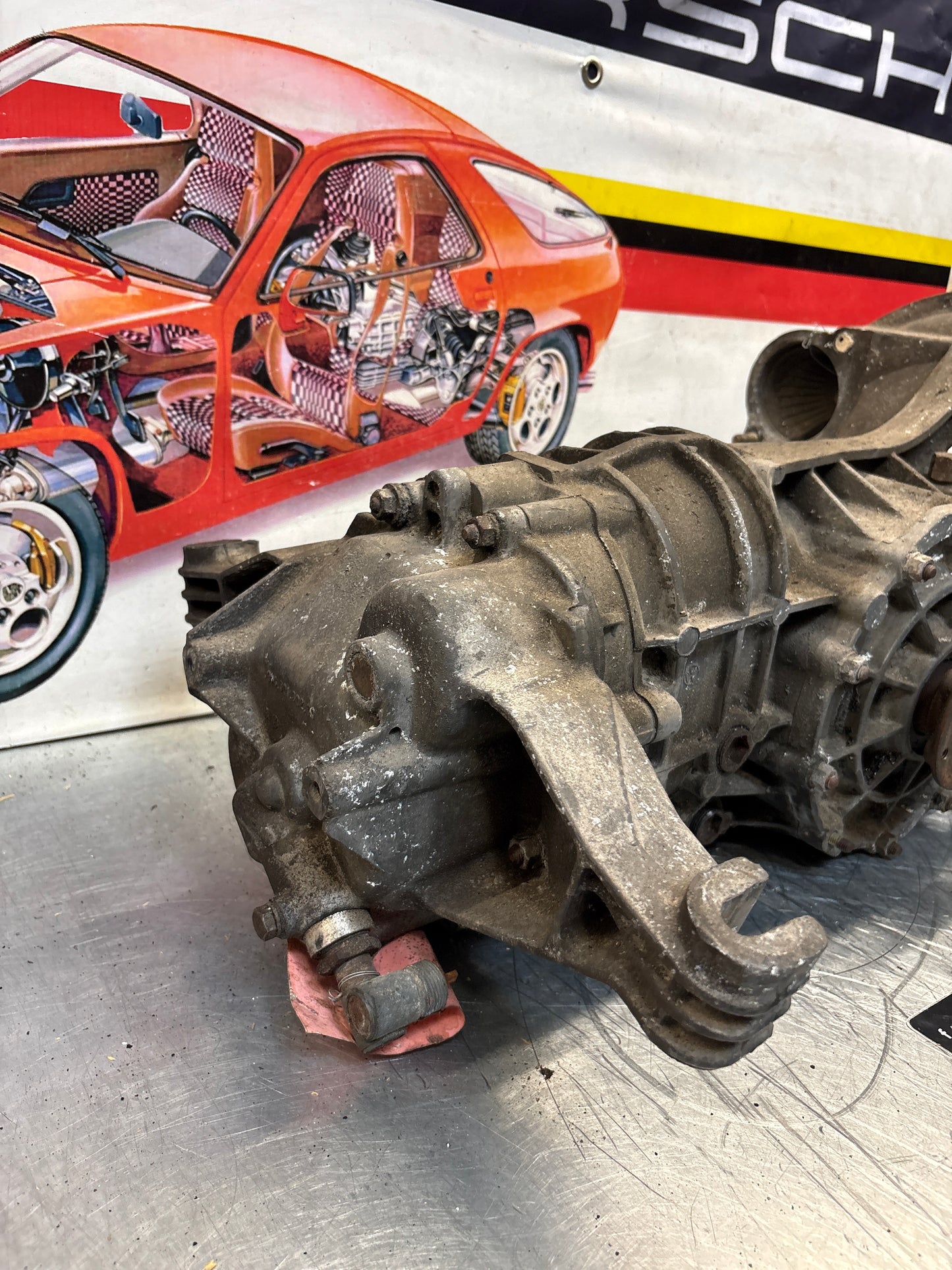 Porsche 914 transmission, used, for spares or repair unknown condition HA13093