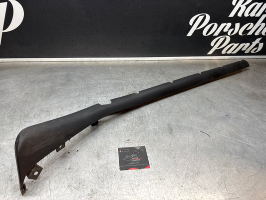 Porsche 944 convertible, cabrio lower door sill trim molding left side, used 94155920710