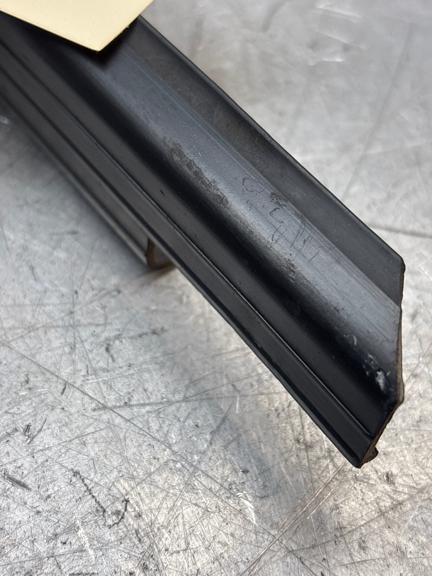 Porsche 944 convertible, cabrio left sill trim, scuff plate used 94455112100 no cracks