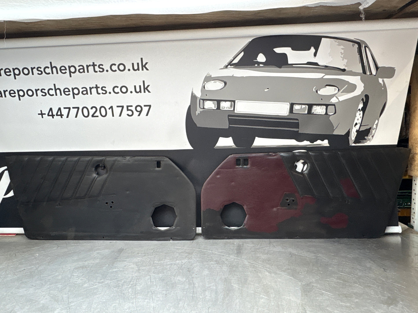 Porsche 911 964 pair of door cards, spares or repair