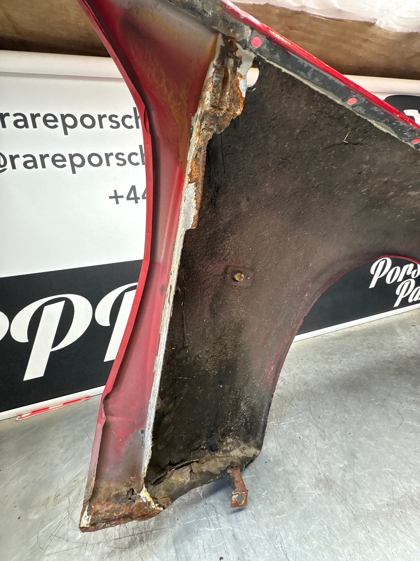 Porsche 944 early left front wing, please see photos, used