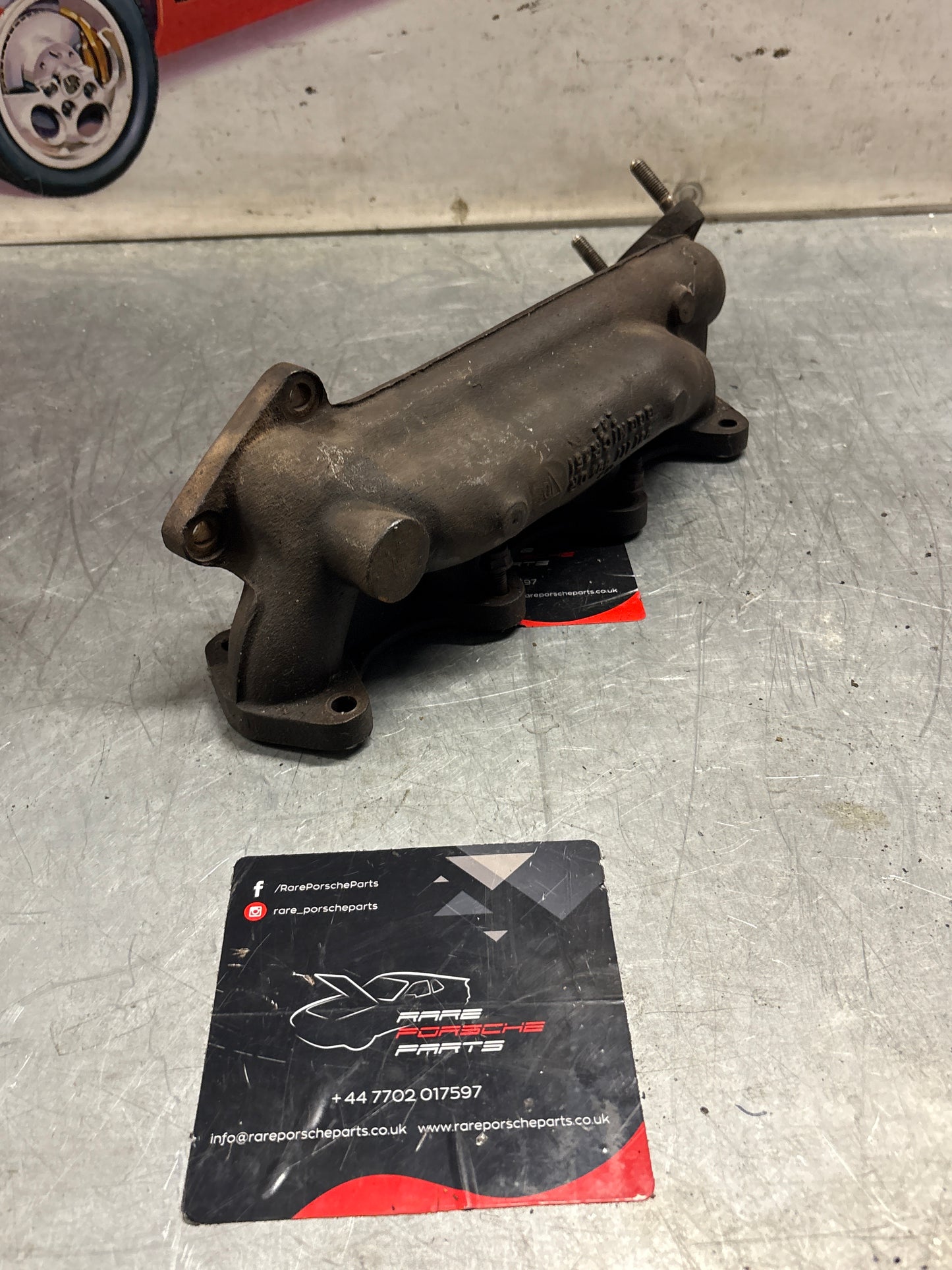 Porsche 924 Turbo exhaust manifold, used 9311115940R
