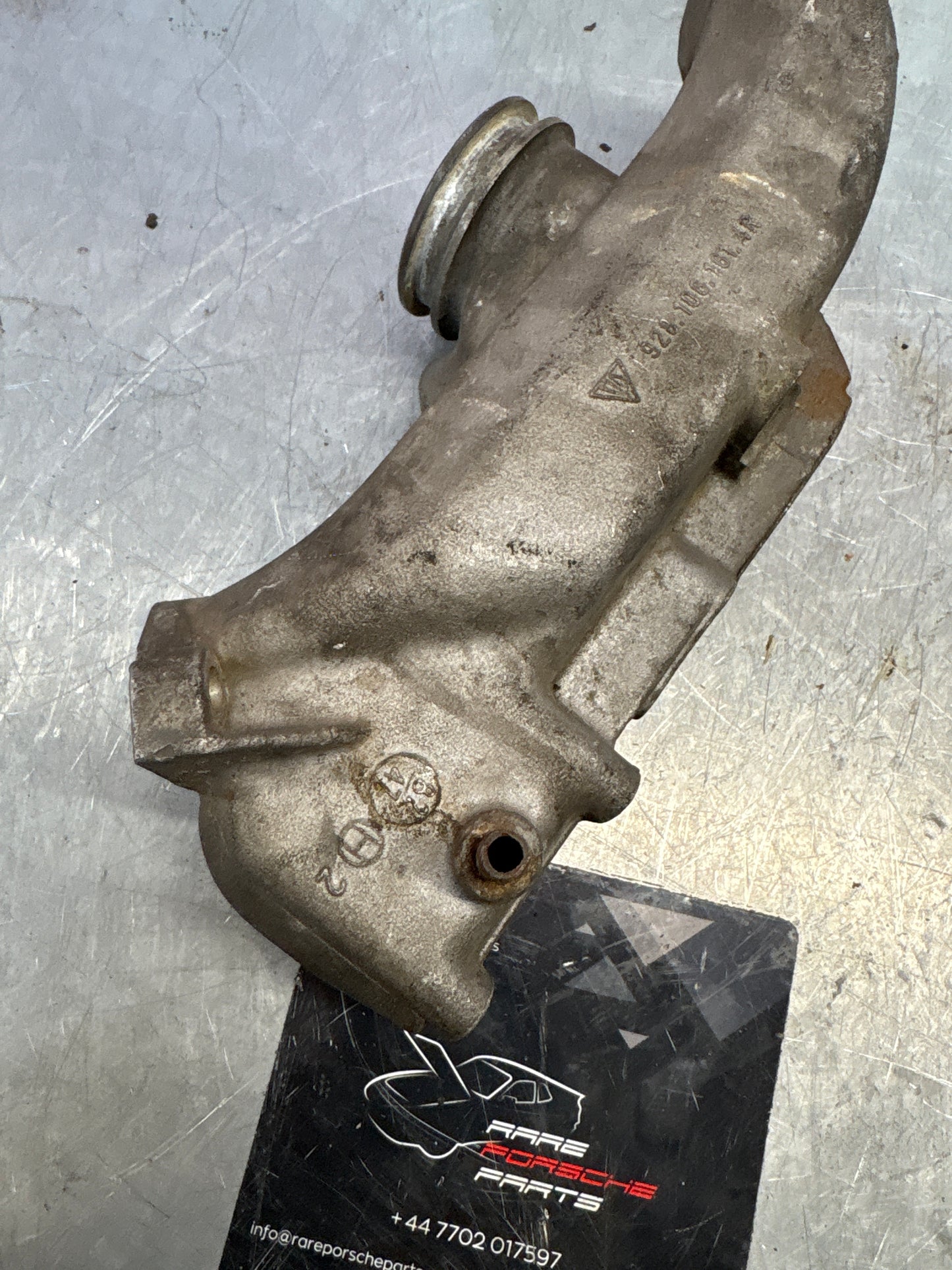 Porsche 928S 78-84 engine thermostat housing, used 9281061614R