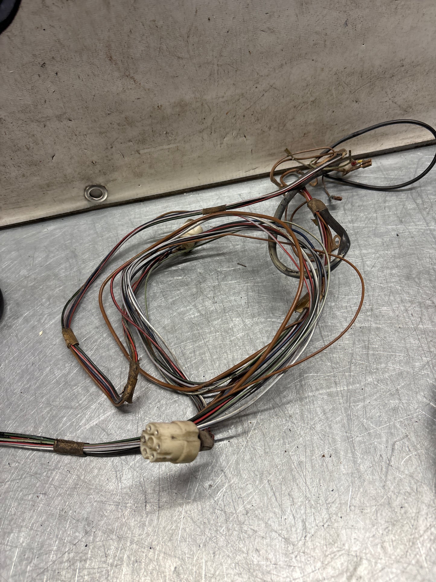 Porsche 944 manual LHD 82-85 rear end loom, used 94461200405