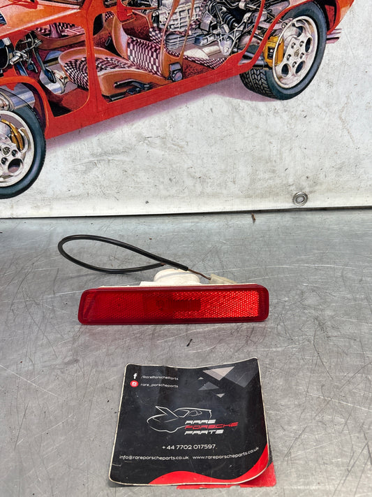 Porsche 944 rear bumper left side marker light, used 94463142500
