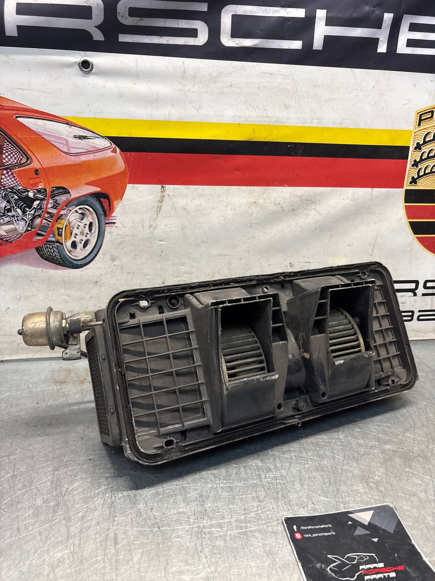 Porsche 944 heater box blower motor, used 94457201500