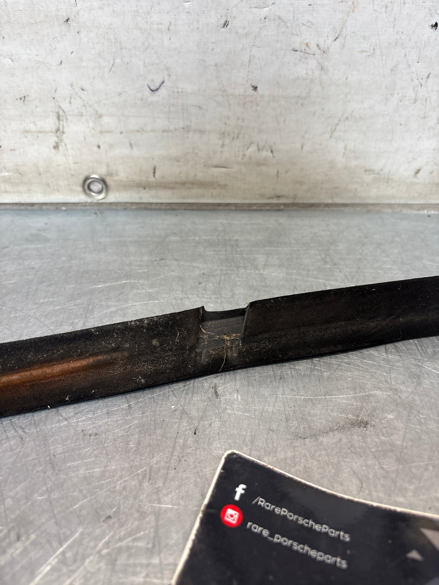 Porsche 944 cabrio right door slot seal, used 94153709410