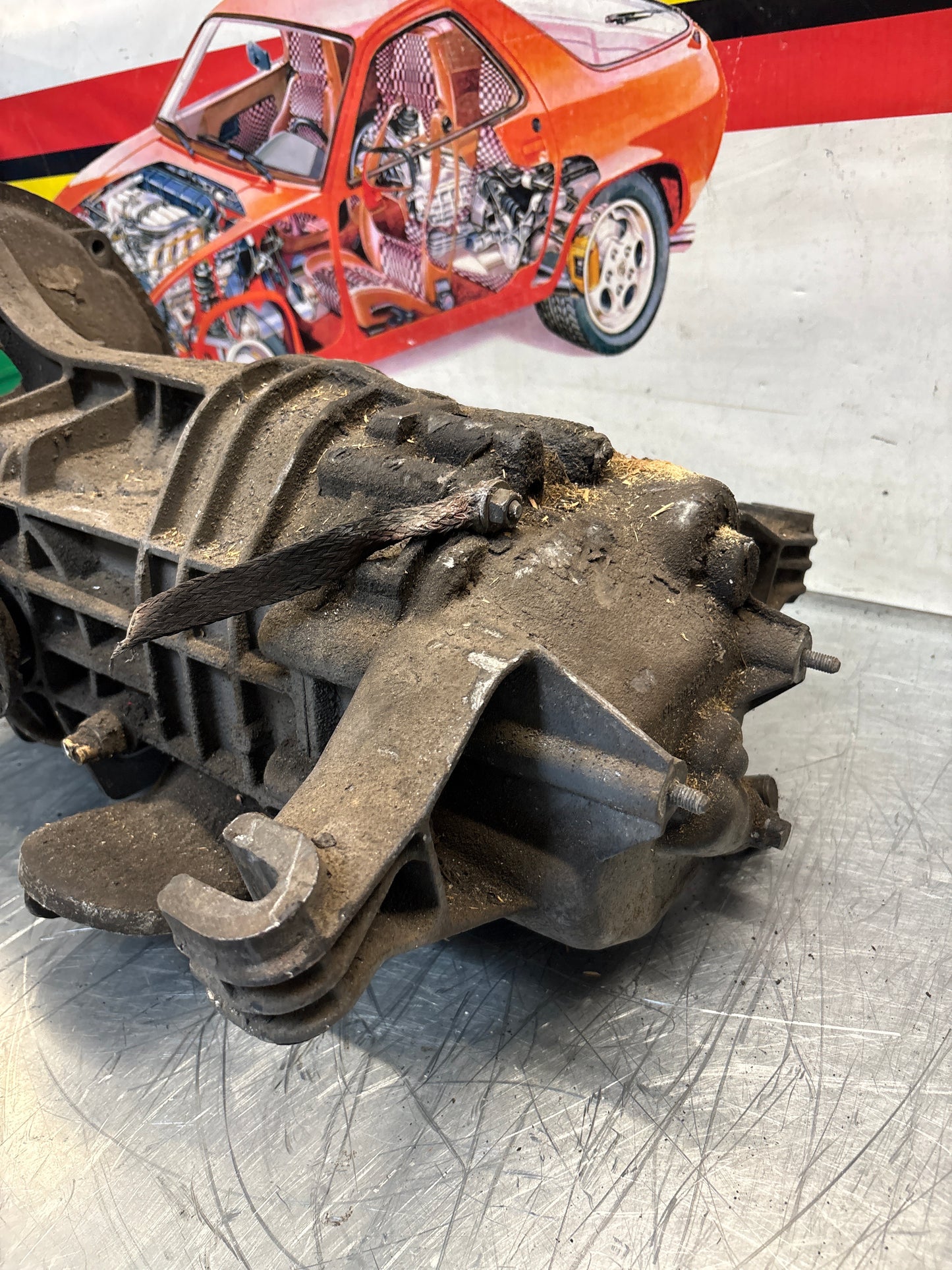 Porsche 914 transmission, used, for spares or repair unknown condition HA11054