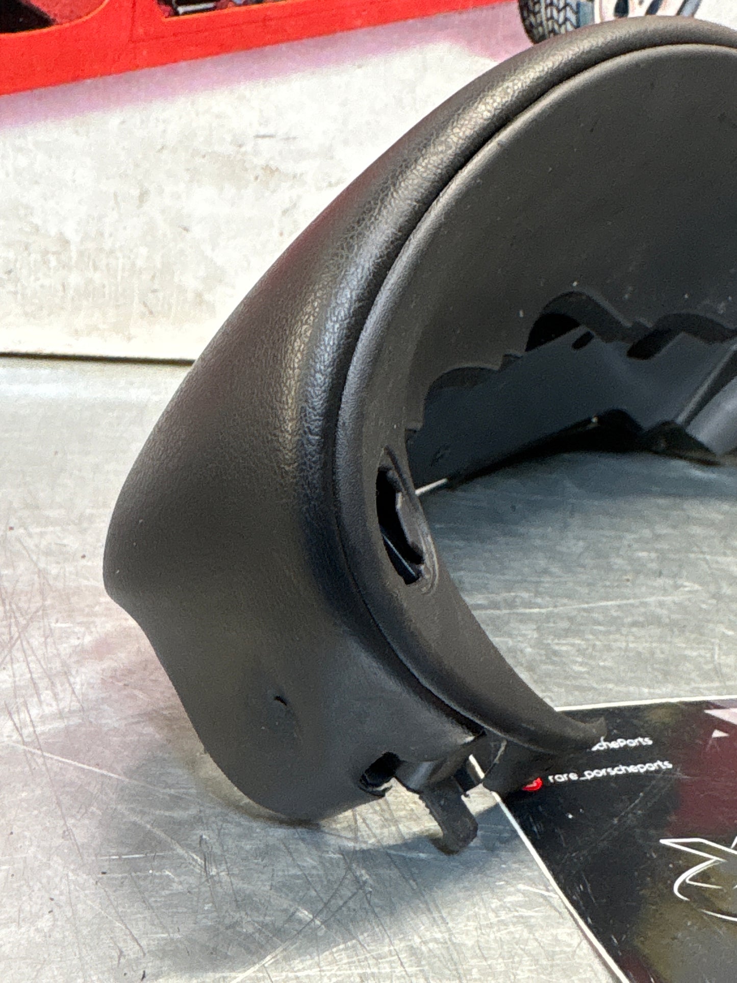 Porsche 911 996 dasboard cluster trim, used, black 99655205902