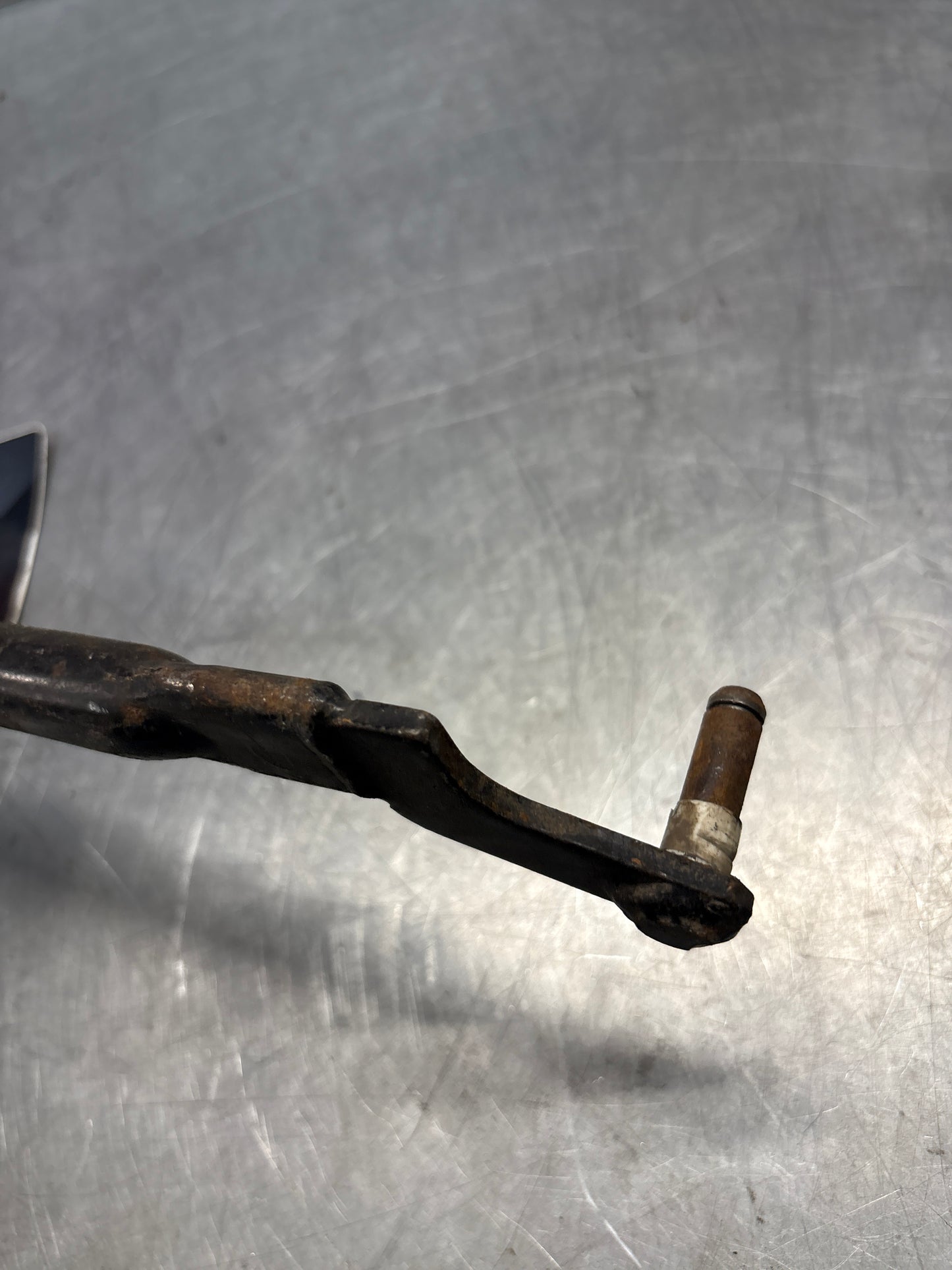 Porsche 924 dog leg gear shaft rod, used 477711106