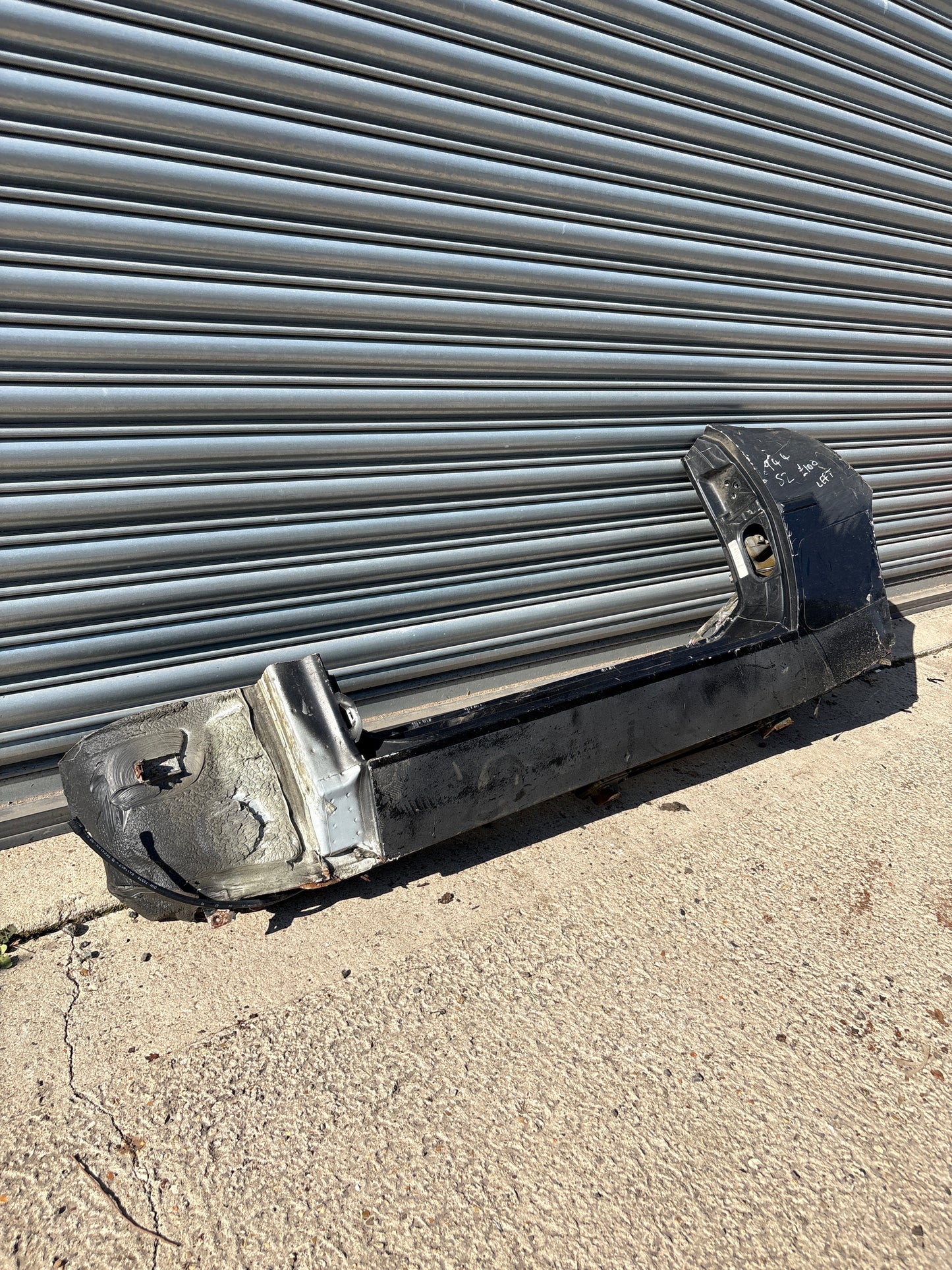 Porsche 944 left sill cut