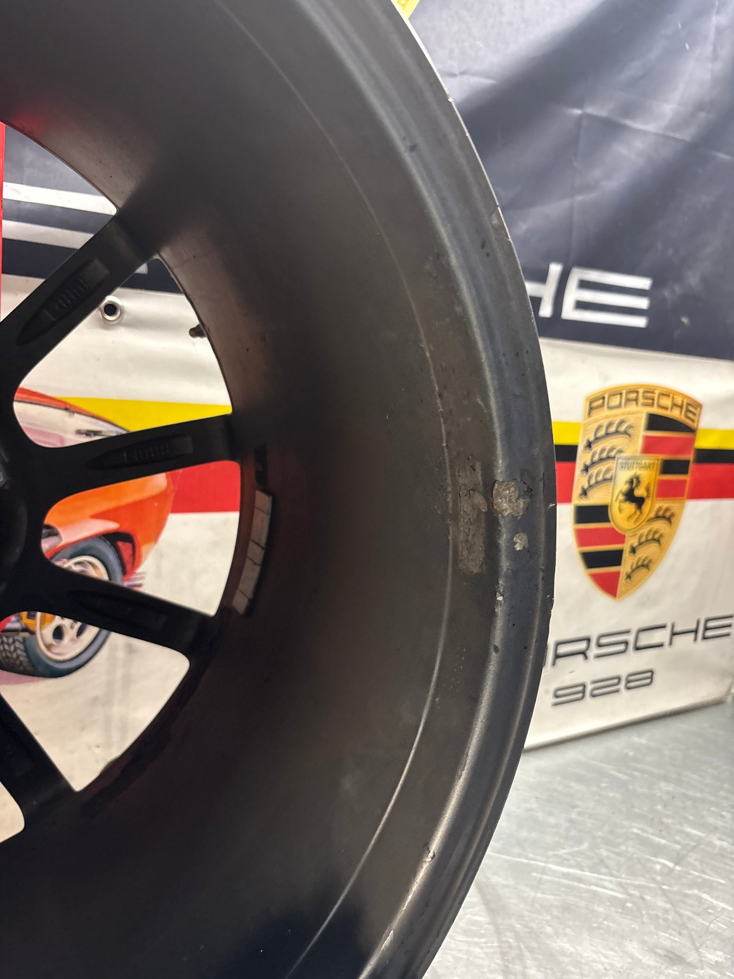 Porsche 911 991 Carrera C2 wheel, for spares or repair 99136216630